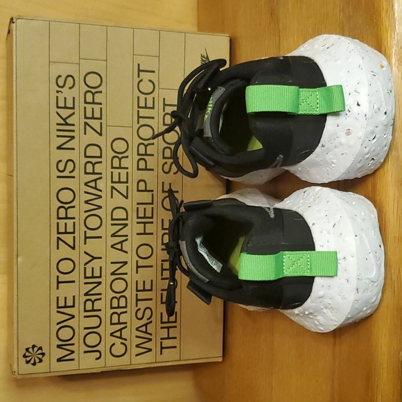 Nike Crater Impact Sneakers sz 8.5M are NWT  black/gray/green/white. - Picture 3 of 14